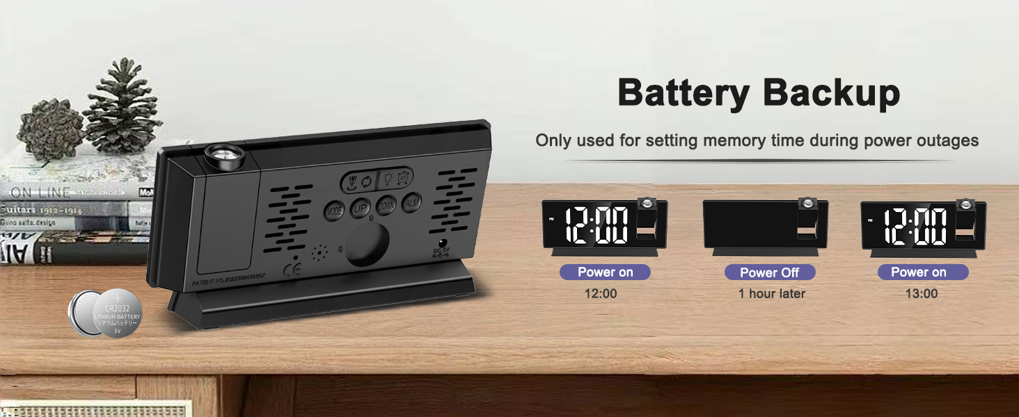 Projection Alarm Clock