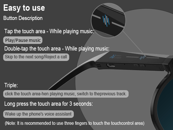 Touch keyinstruction