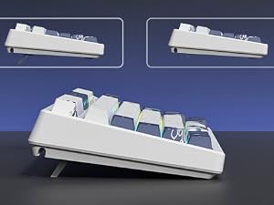 75% Keyboard with Color Multimedia Display Gaming Keyboard