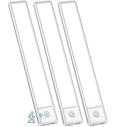 YLXS 12-inch Motion Sensor Under Cabinet Lights, 51-LED Magnetic Rechargeable Under Counter Close...