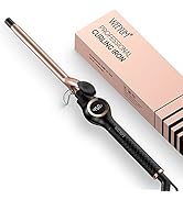 Small Curling Iron 1/2 Inch Barrel, Tiny Curling Wand for Short Hair, Ceramic Tourmaline Hair Cur...