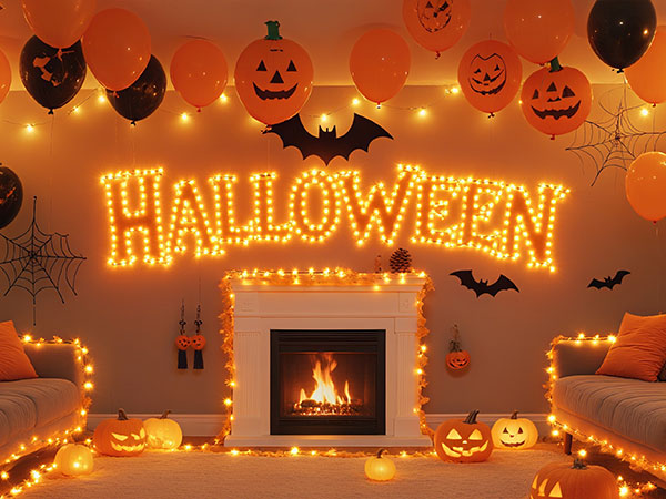 halloween string lights