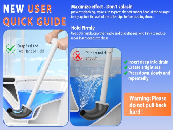 Toilet Plunger with Holder