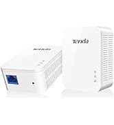 Tenda AV1000 1-Port Gigabit Powerline Adapter, Up to 1000Mbps (PH3),White