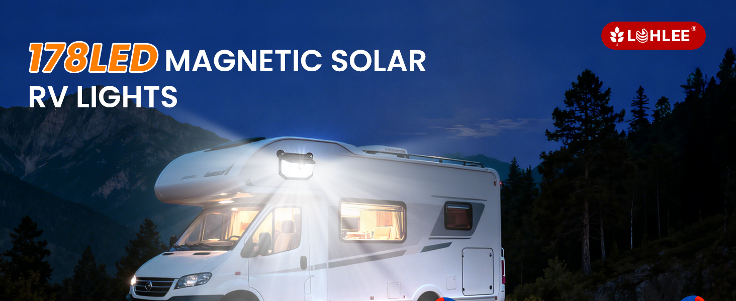 magnetic solar lights outdoor