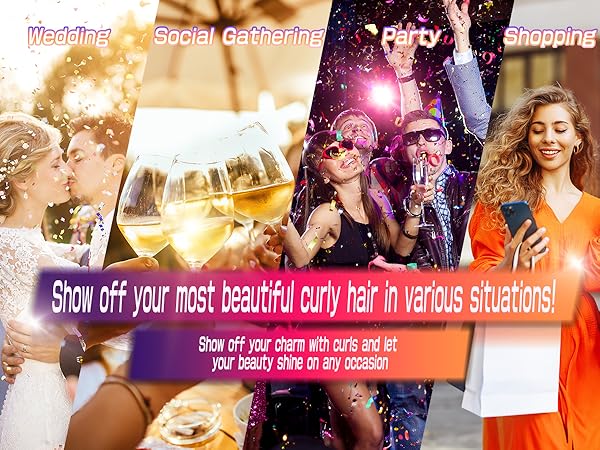 beautiful curly hair