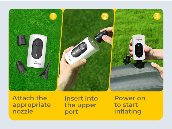 Portable Air Pump for Inflatables