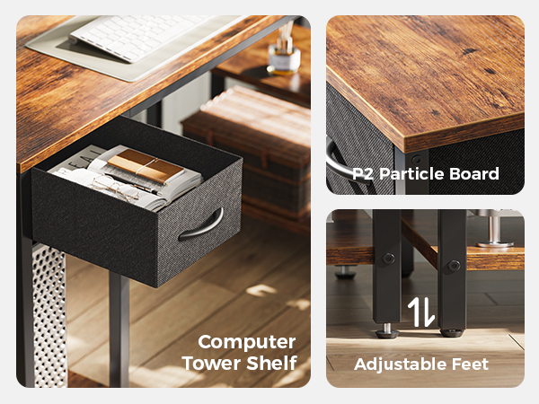 desk with drawers