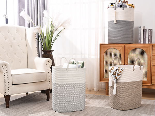 tall laundry hamper
