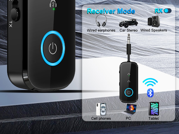 bluetooth airplane adaptor