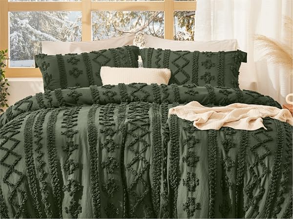 Pumpkin Boho Bedding Comforter Set