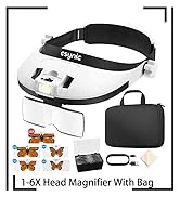 eSynic Head Magnifier with Carrying Bag