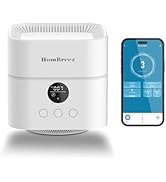HomBreez Air Purifier and Humidifier Combo for Bedroom, Covers Up to 200ft², H13 True HEPA Filter...