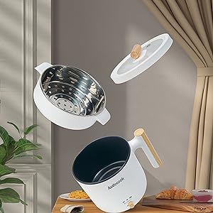 Audecook Hot Pot with Steamer
