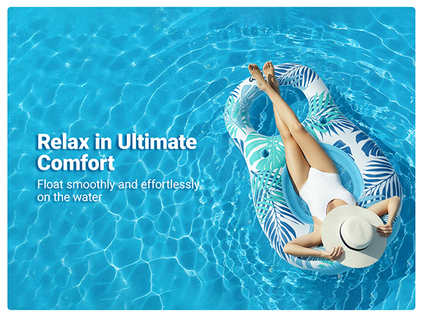 Inflatable Chair Lounger Floaties with Drink Holder