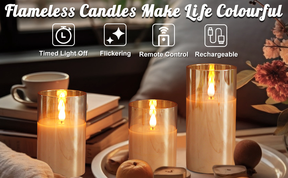 rechargeable led candles