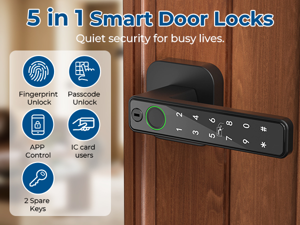 fingerprint door lock