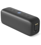 BOGASING G6 Bluetooth Speaker, Portable Wireless Speakers with 30W Loud Stereo Sound, 35H Playtim...