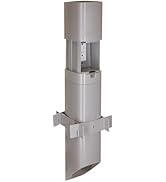 TayMac ParkPost Outdoor 1-Gang Gray Weatherproof in-use Power Post Enclosure PP55G, Outdoor Power...