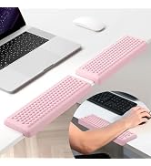 Hsurbtra L-Shaped Desk Elbow Pad, 2-Piece Soft Memory Foam Elbow Support Padding with Non-Slip Ru...