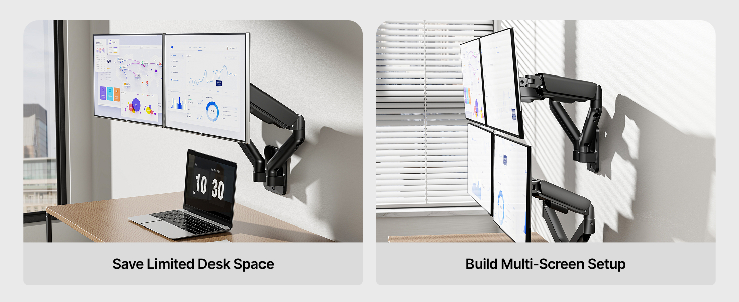 monitor arm wall mount