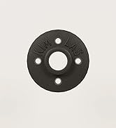 pamo black flange on beige background