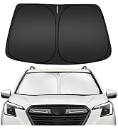 ARISMOTOR Windshield Sun Shade for S-ubaru Forester 2019-2024, Custom Fit Foldable Front Window S...