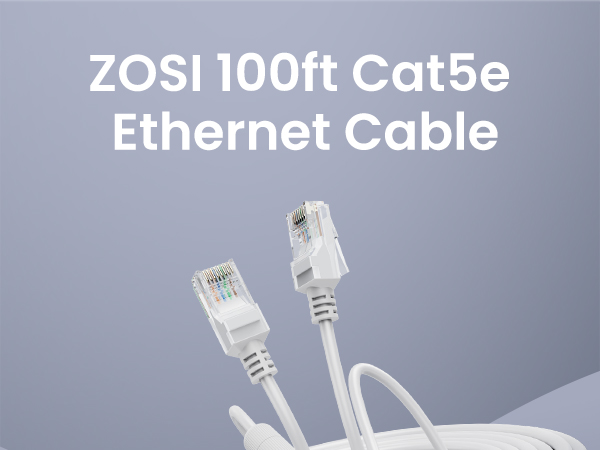 ZOSI 100ft Cat5e Ethernet Cable