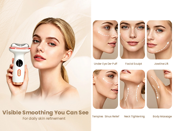 Cold Heat Facial Massager