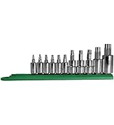 Mayhew Tools 16015 Torx Plus Socket Bit Set, Chrome Plated, 11-Piece