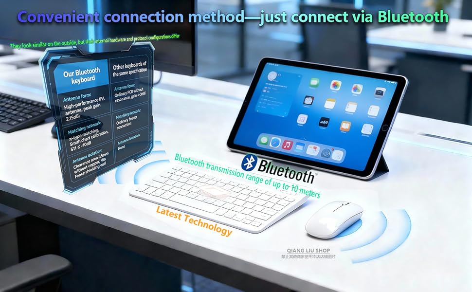 Convenient connection method—just connect via Bluetooth