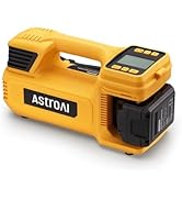 AstroAI TC4 Portable Air Compressor Tire Inflator, 470W Cordless Air Pump for Truck Tires with 40...