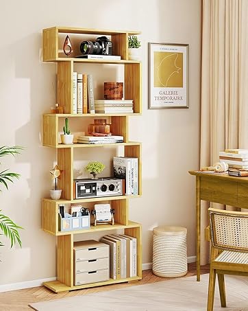 S-Shaped Bookcase