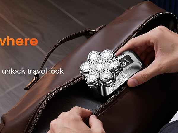 electric head shavers