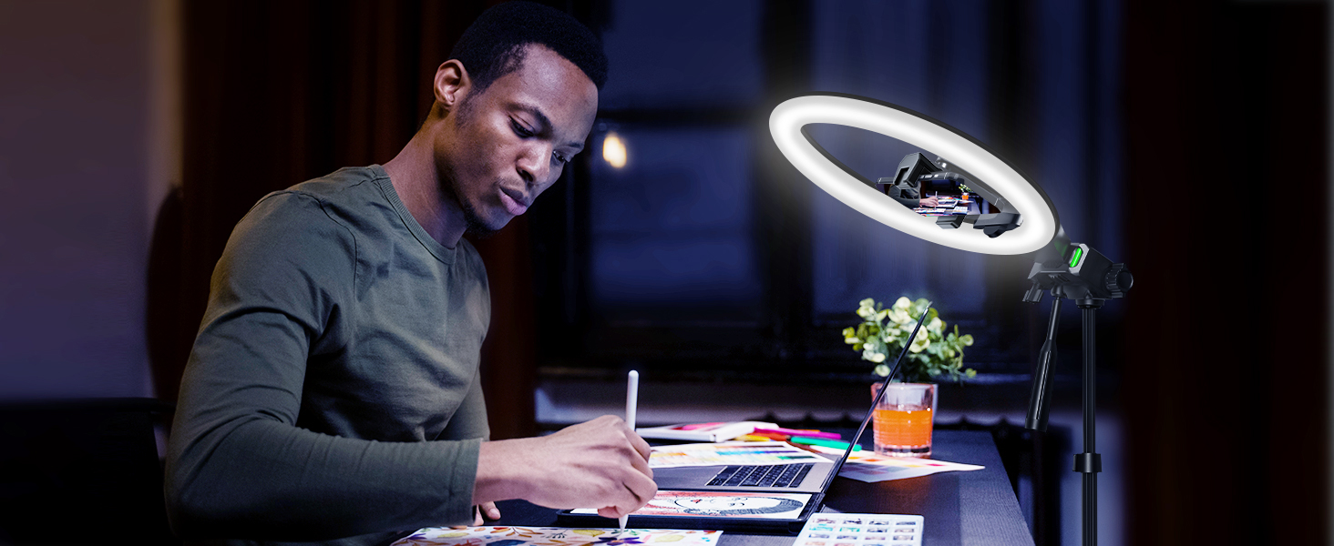 ring light with stand