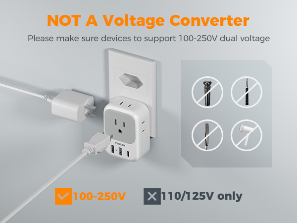 Power adapter Brazil is used in Brazil, suiable for traveler
