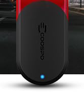 COOSPO TR70 Bike Radar Tail Light, Alerts for Vehicle in 140M, Auto Brake Highlight, 7 Lighting M...