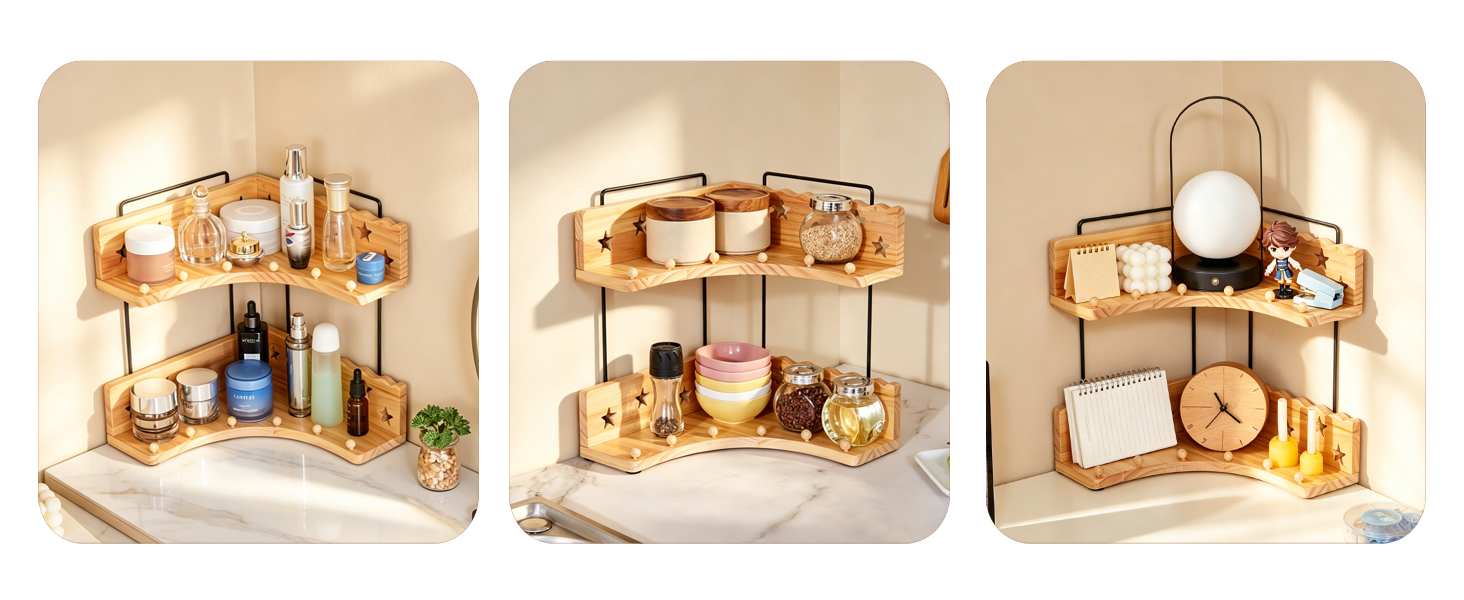 2-Tier Bathroom Countertop Organizer