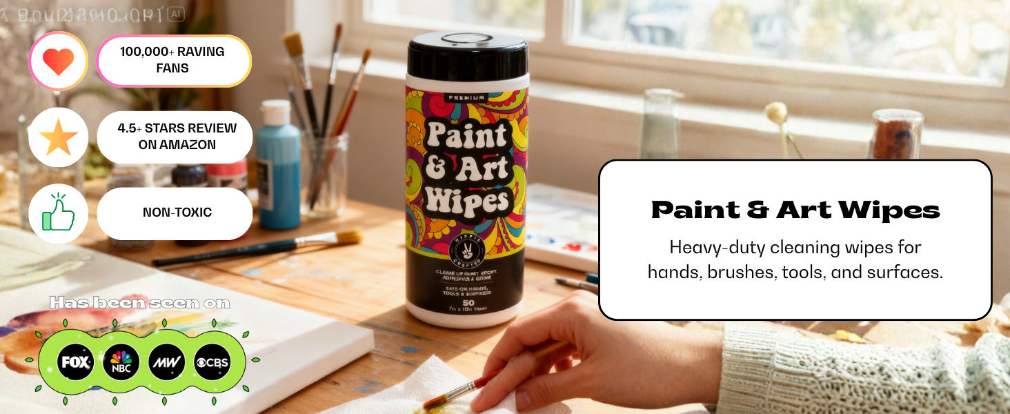 Art &amp;amp; Paint Wipes