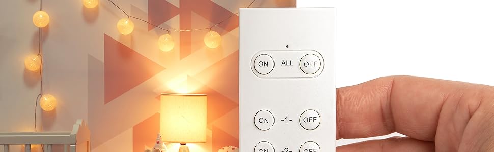 Wireless Remote Control Outlets