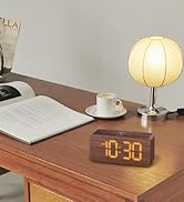 wood clock