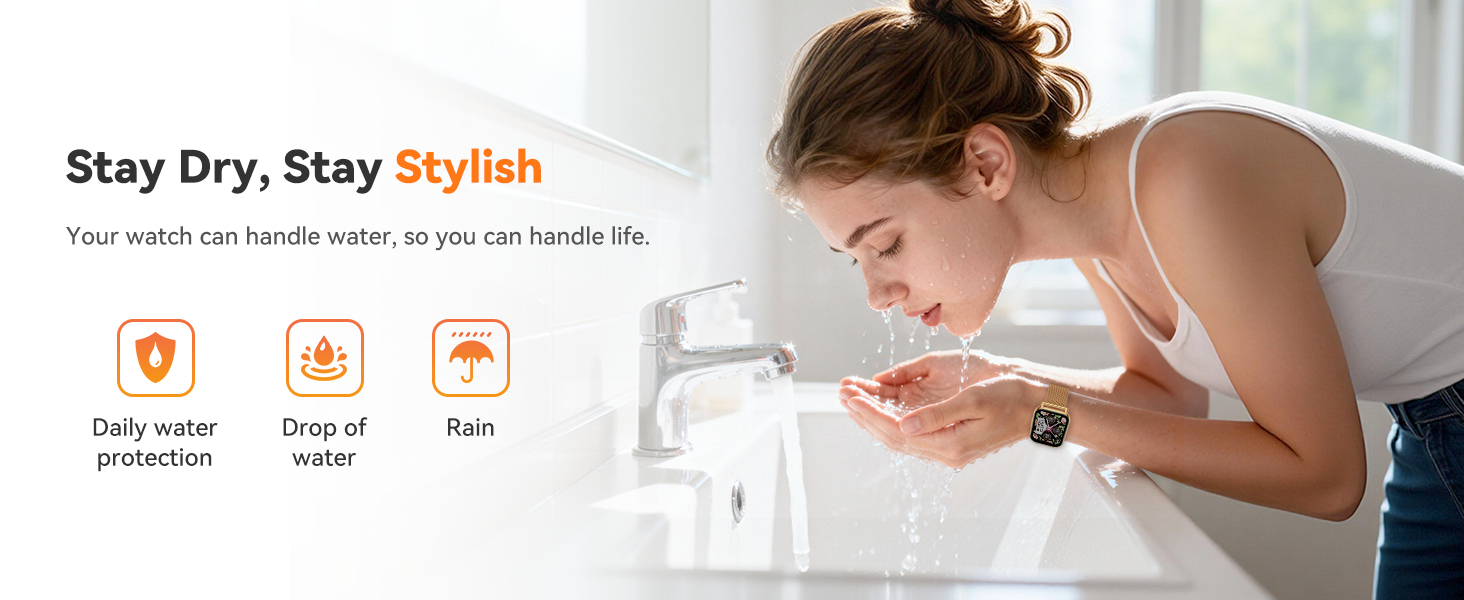 IP68 waterproof smart watch