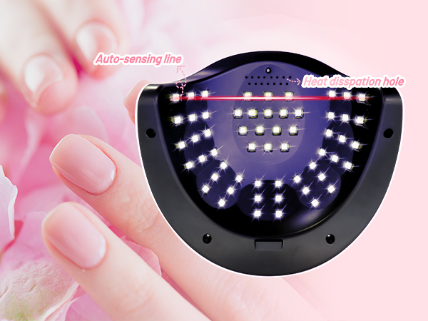Wisdompark UV LED Nail Lamp