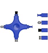 Port Cleaner for iPhone, CODOGOY Charging Port Cleaning Kit with Brushes for Lightning Port &amp; USB...