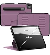 Zugu Case for iPad Pro 11 (M4) 2024, Slim Protective Cover with Apple Pencil Holder, Auto Wake/Sl...
