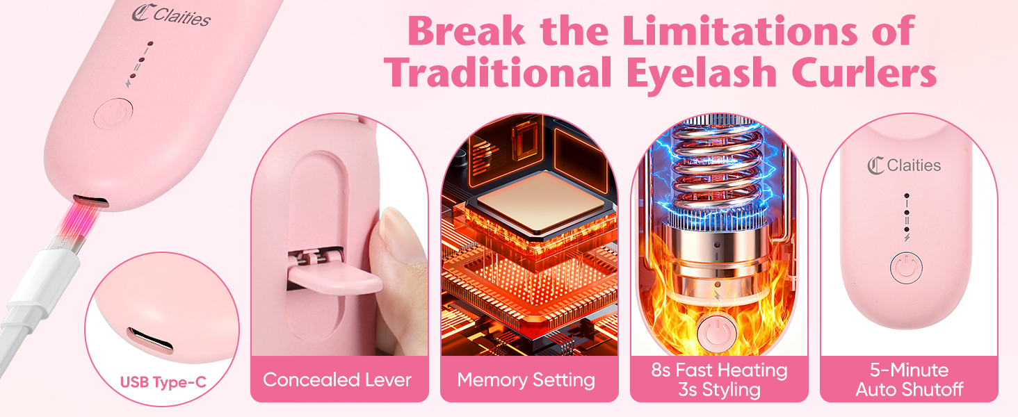 heated eyelash curler