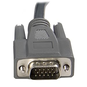 6 ft Ultra-Thin USB VGA 2-in-1 KVM Cable