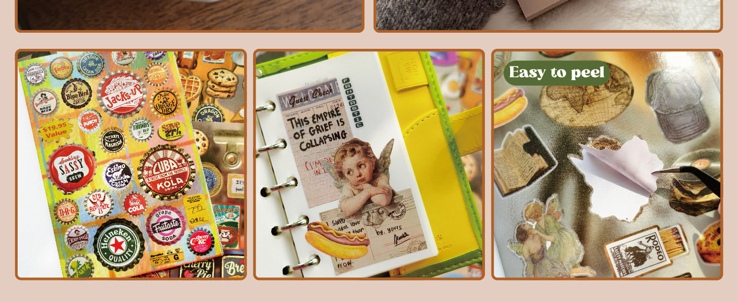 cute sticker book