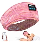 Sleep Headband Headphones, Bluetooth Headbands with Ultra-Thin Speakers for Side Sleepers, Wirele...