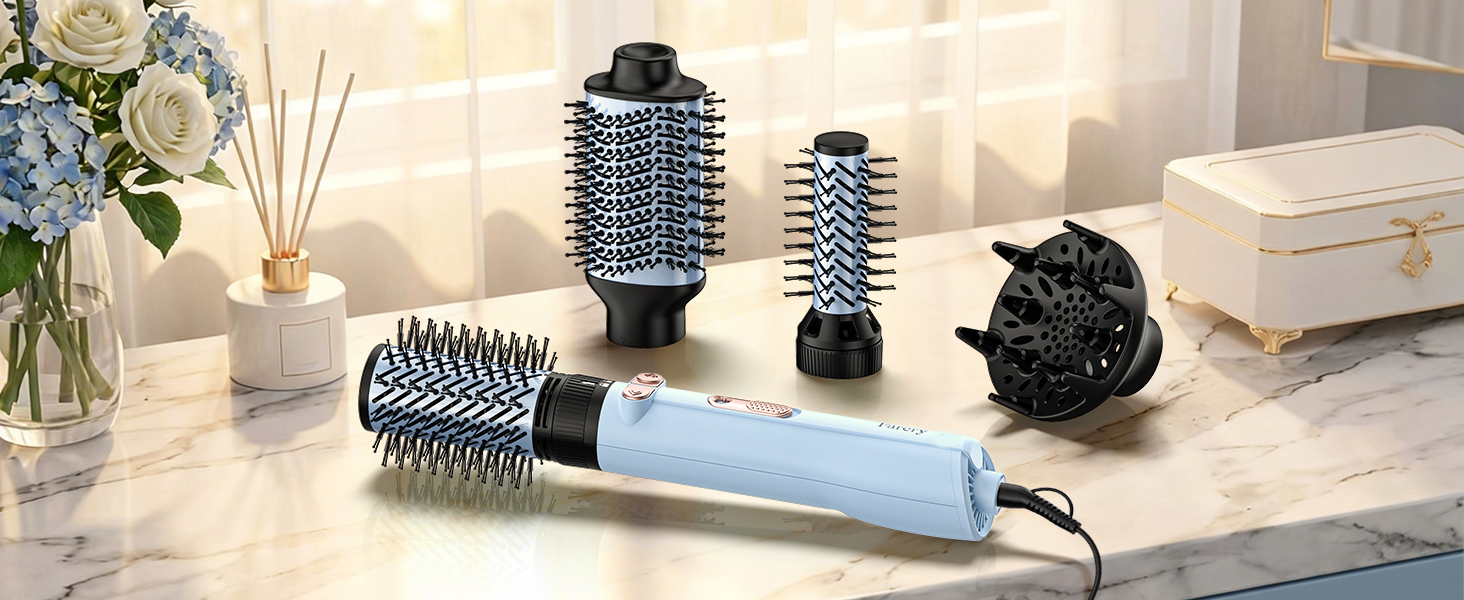 escova rotativa para cabelo